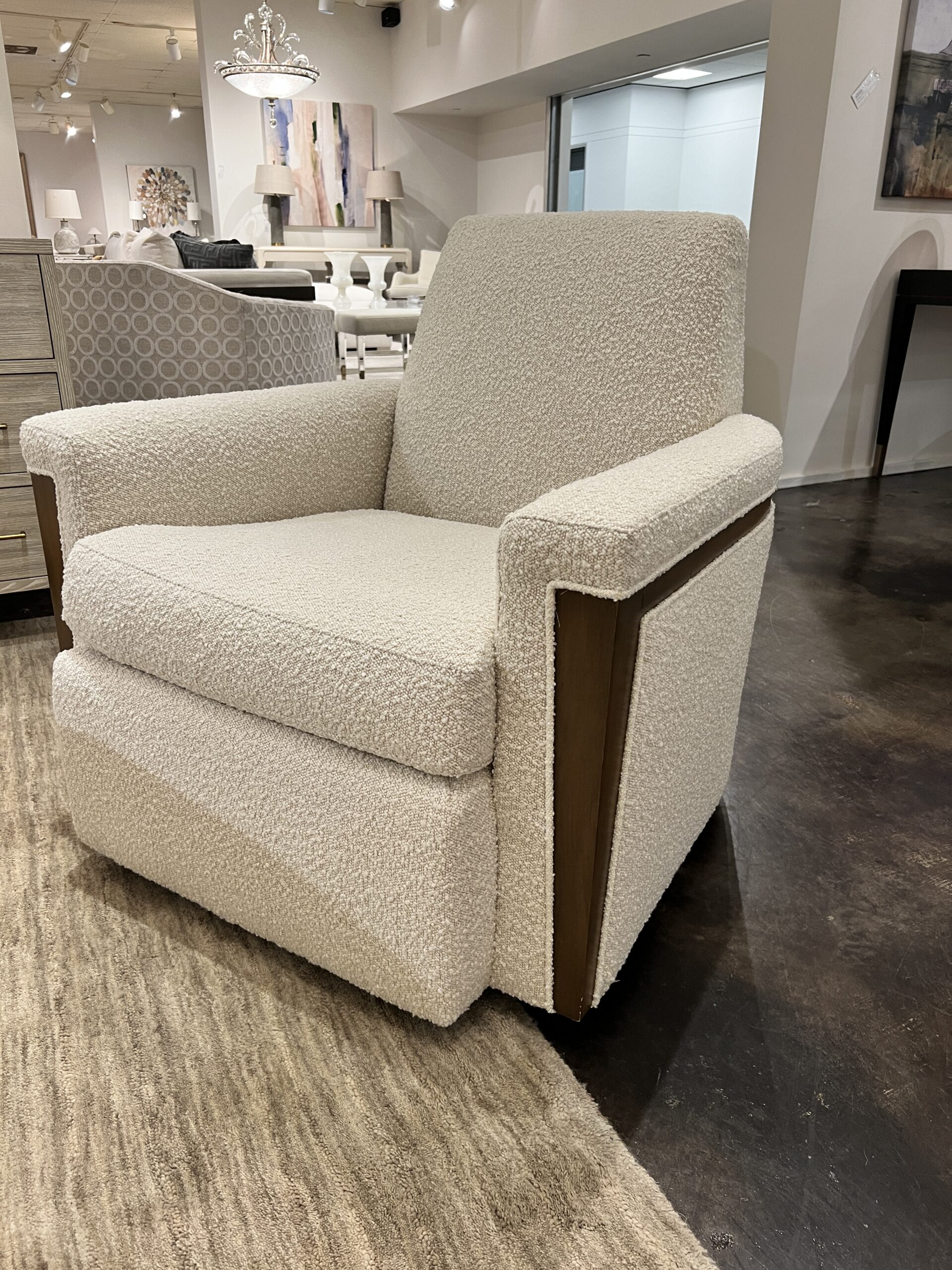 Mr. & Mrs. Howard Remy Swivel Chair