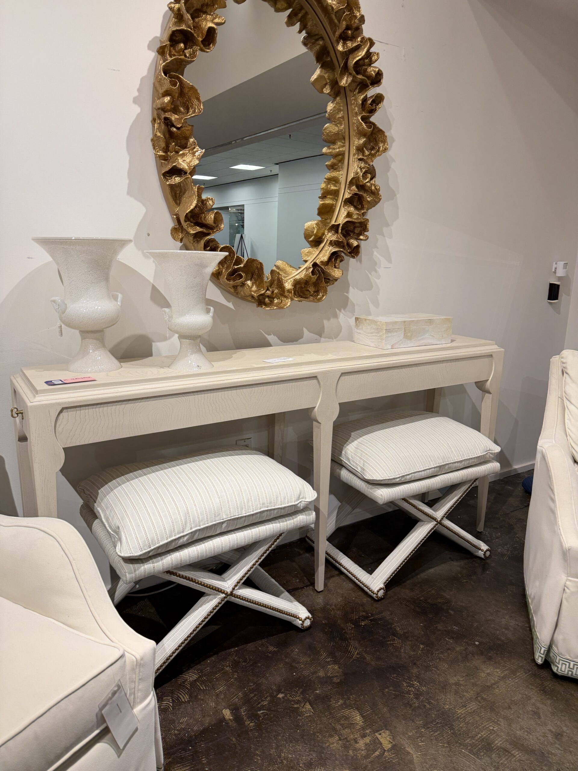 Mr. and Mrs. Howard X Benches